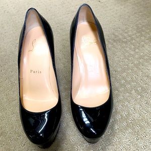 Christian Loubotin Bianca 120 Patent heels